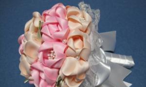 دستورالعمل برای عروس: ایجاد دسته گل خود ساخته شده است