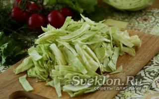 Овощное рагу рецепт с картошкой и капустой